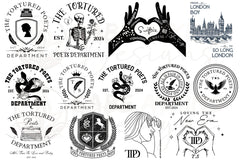 The Tortured Poets Department SVG Bundle | 13 TTPD SVG Bundle Designs | SVG, PNG JPG, EPS, DXF, PDF File Formats Included