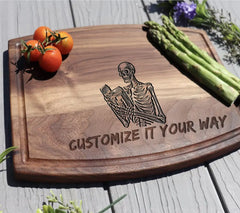 Skeleton Reading Book SVG - Digital Download SVG