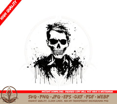 Abstract Dapper Skeleton SVG