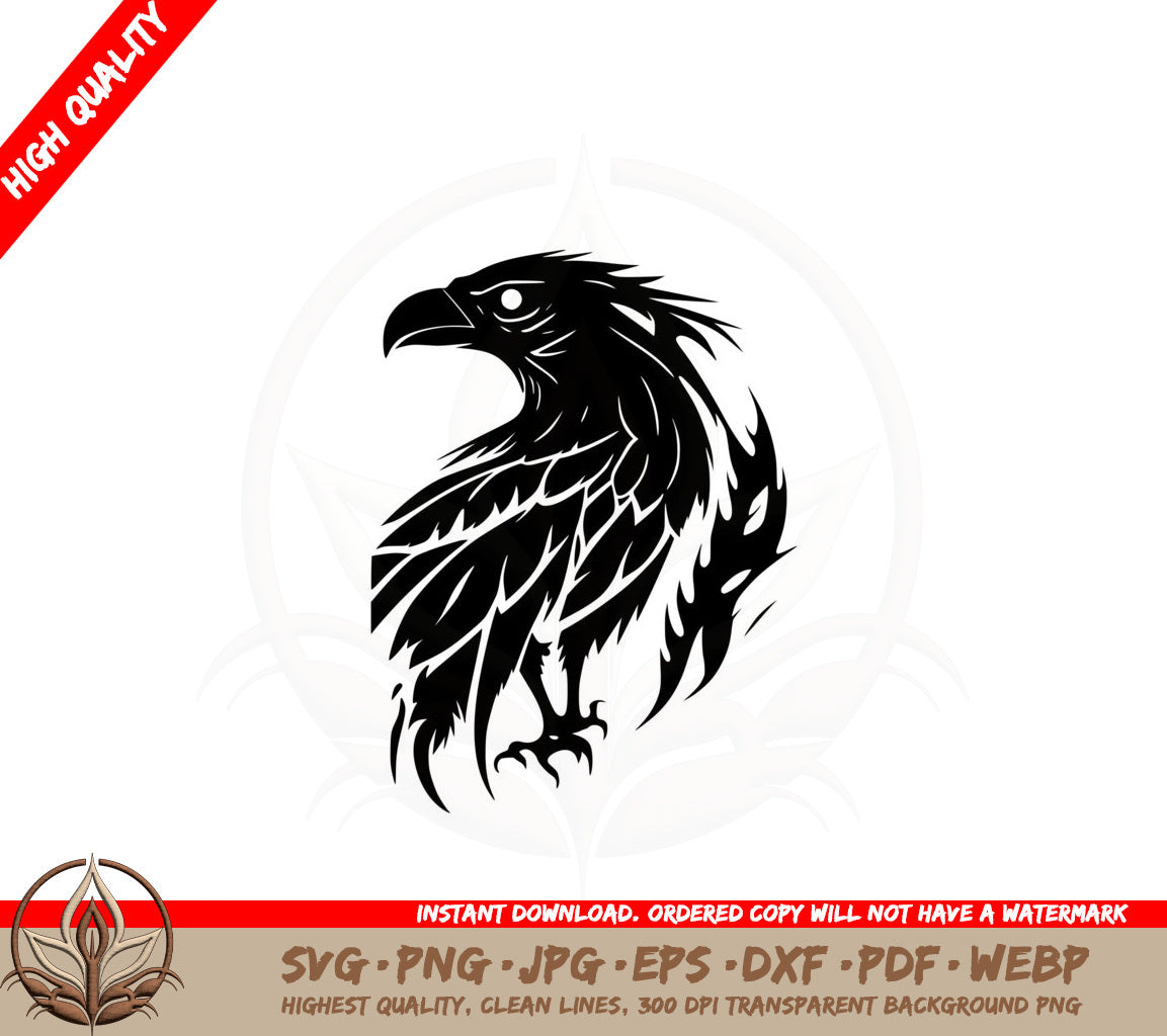 Abstract Eagle SVG PNG JPG AI PDF DXF EPS and WebP - Digital Download