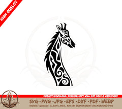 Abstract Giraffe SVG