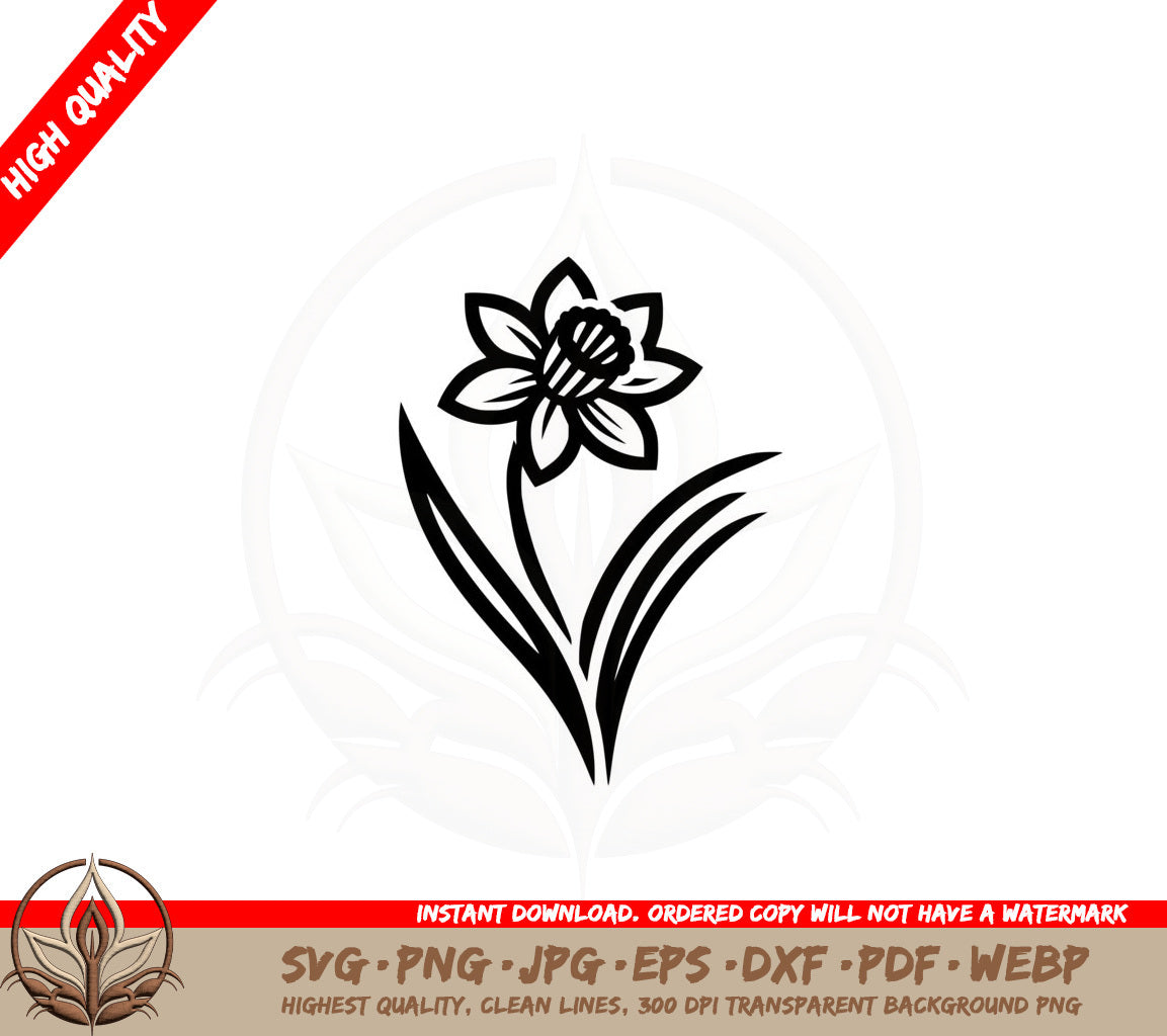 Abstract Narcissus SVG