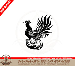 Abstract Phoenix SVG
