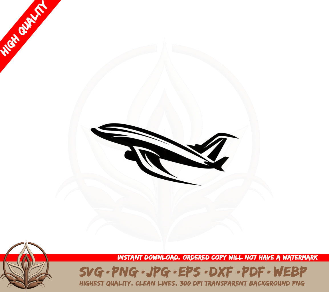 Abstract Plane SVG Download