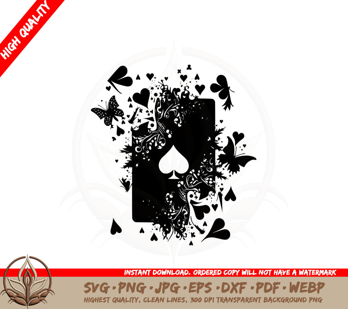 Abstract Playing Card SVG