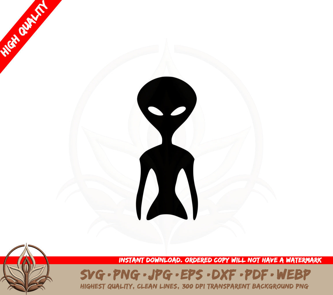 Alien Encounter SVG