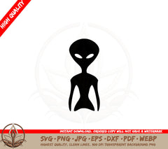 Alien Encounter SVG