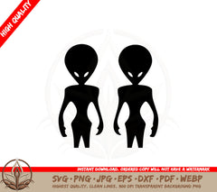 Alien Invaders SVG Cut File Download