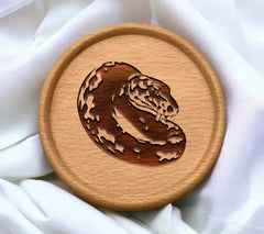 Anaconda Snake SVG - Open Mouth Vector Illustration SVG