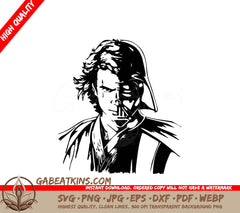 Darth Vader From Star Wars SVG - Anakin Skywalker SVG SVG