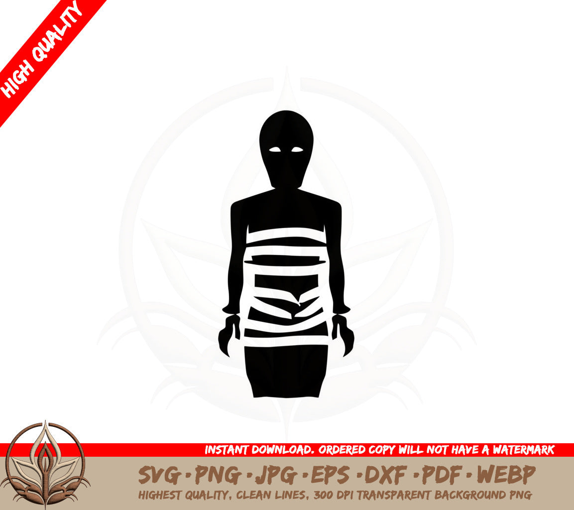 Ancient Mummy Queen SVG