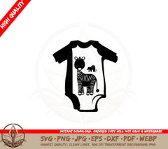 Animal Onesie SVG Cut File Download