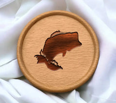 Fish Jumping Out of Water SVG SVG