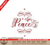 Arabesque Tile SVG Bundle Peace, Hearts, & Stars (11 Designs) SVG