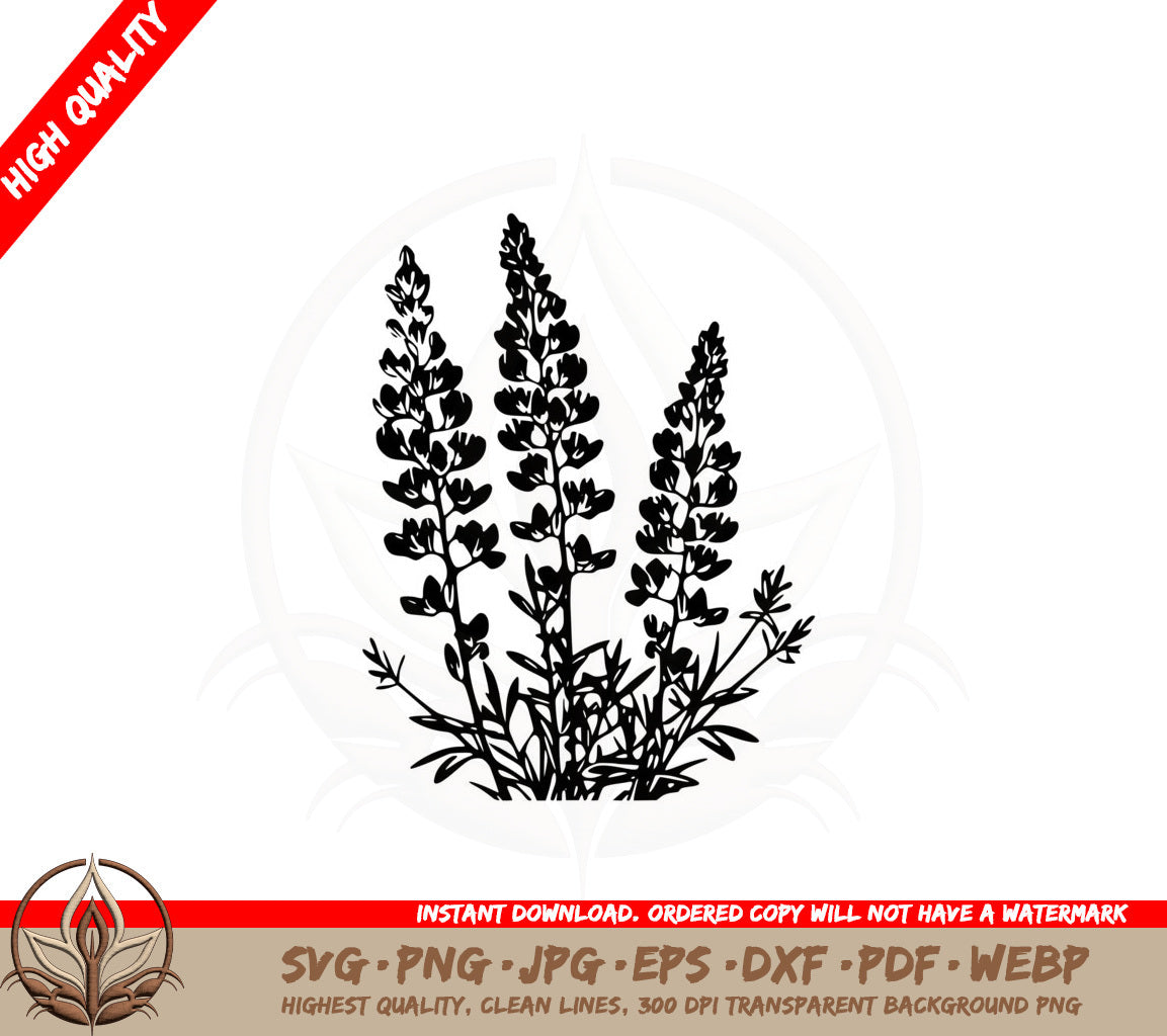 Assorted Bloom Bouquet SVG PNG JPG AI PDF DXF EPS and WebP Digital Download