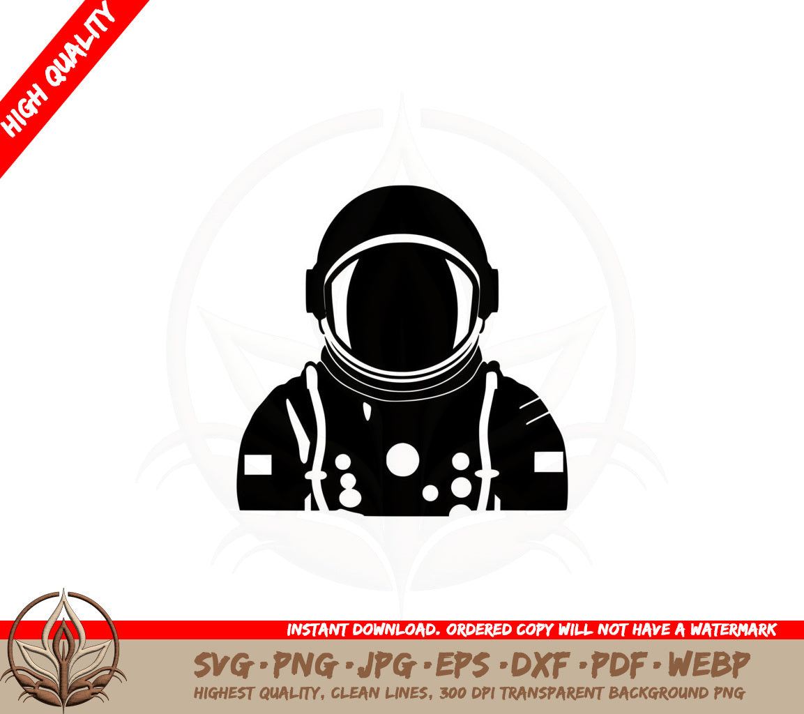 Astronaut Exploration SVG Cut File Download