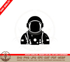 Astronaut Exploration SVG Cut File Download