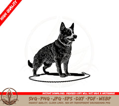 Australian Cattle Dog SVG