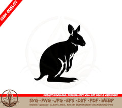 Australian Wallaby SVG