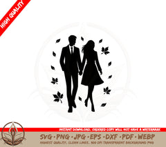 Autumn Stroll Digital Design SVG