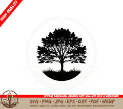 Autumn Tree of Life SVG