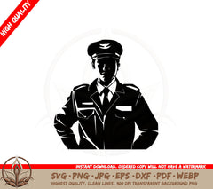 Aviation Pilot SVG