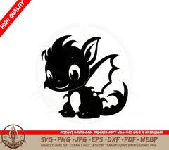 Baby Dragon Digital Design SVG