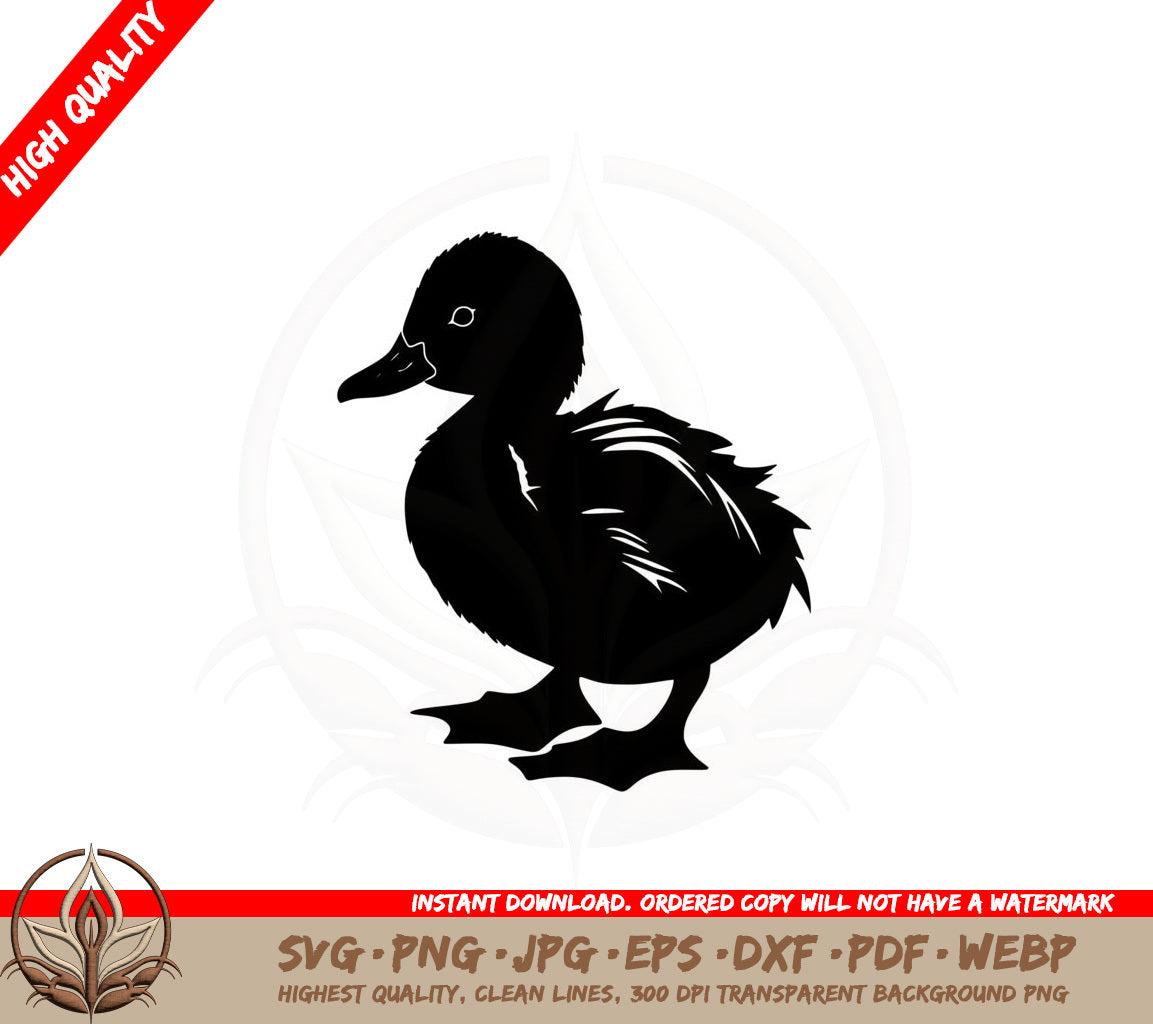 Baby Duck SVG PNG JPG AI PDF DXF EPS WebP - Digital Download