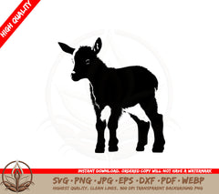 Baby Goat SVG - Digital Download