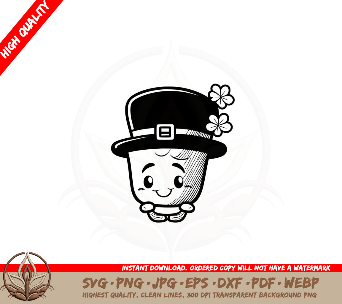 Baby Leprechaun SVG