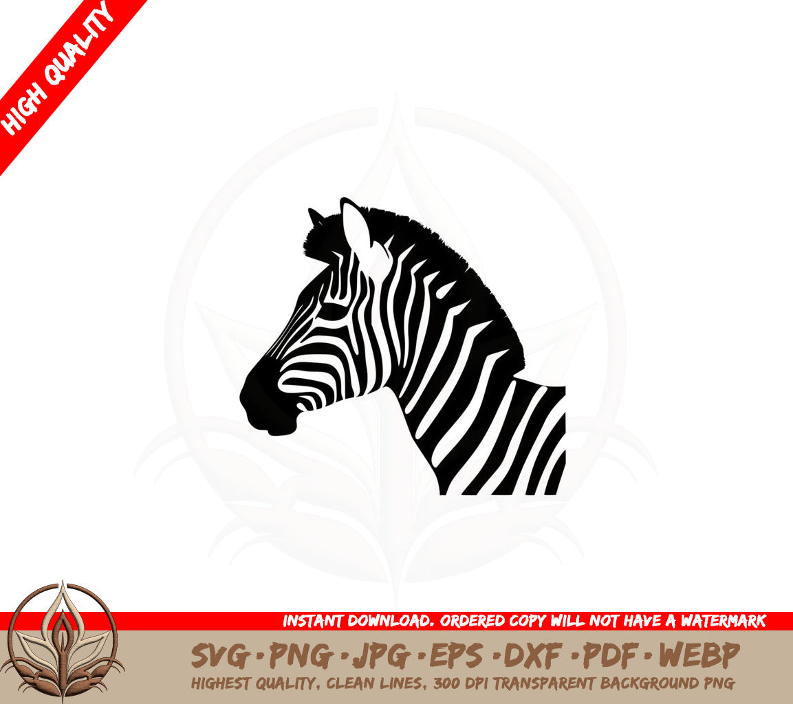 Baby Zebra Digital Design SVG