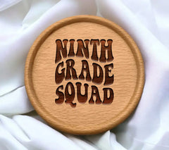 Ninth Grade Squad SVG - Back-to-School Design SVG