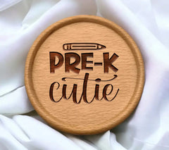 Pre-K Cutie Pencil Logo SVG - Back to School SVG