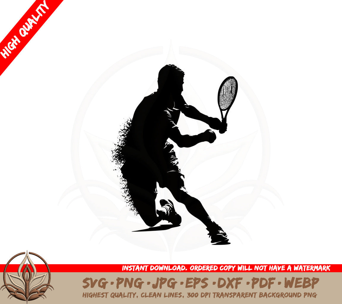 Backhand SVG PNG JPG AI PDF DXF EPS and WebP Digital Download