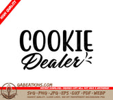 Cookie Dealer Logo SVG - Baking Design SVG