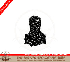 Bandaged Mummy SVG