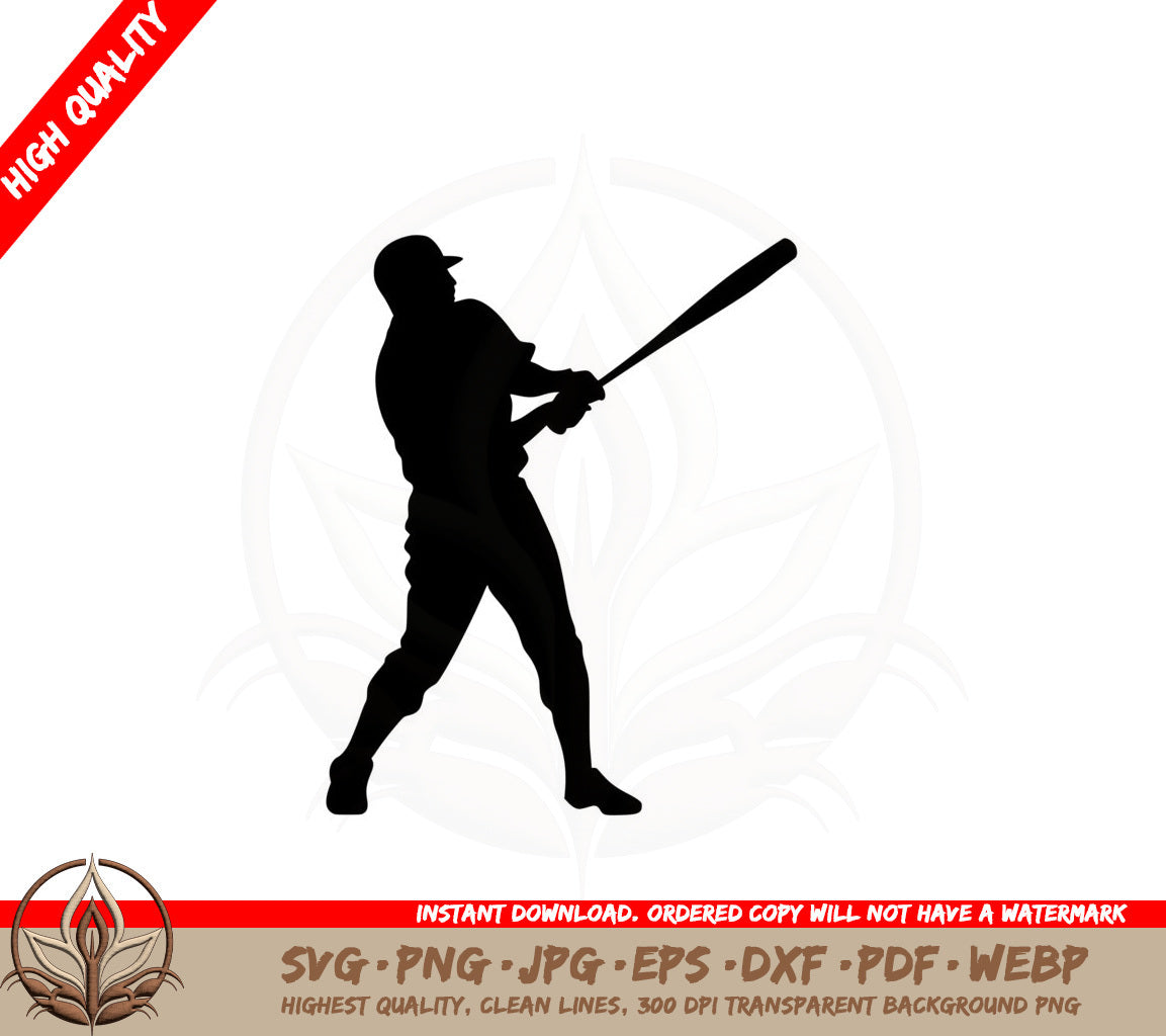 Baseball Batter SVG