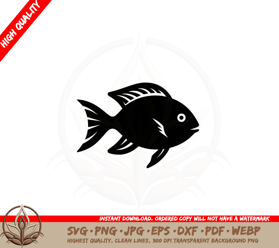 Basic Fishy - Digital Download SVG