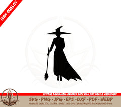 Basic Witch SVG Cut File