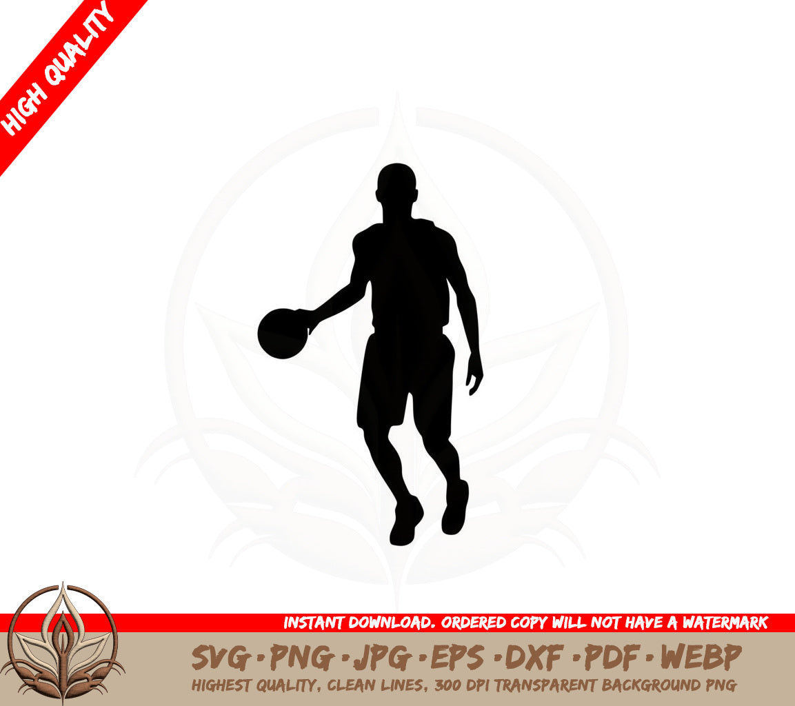 Basketball Action SVG
