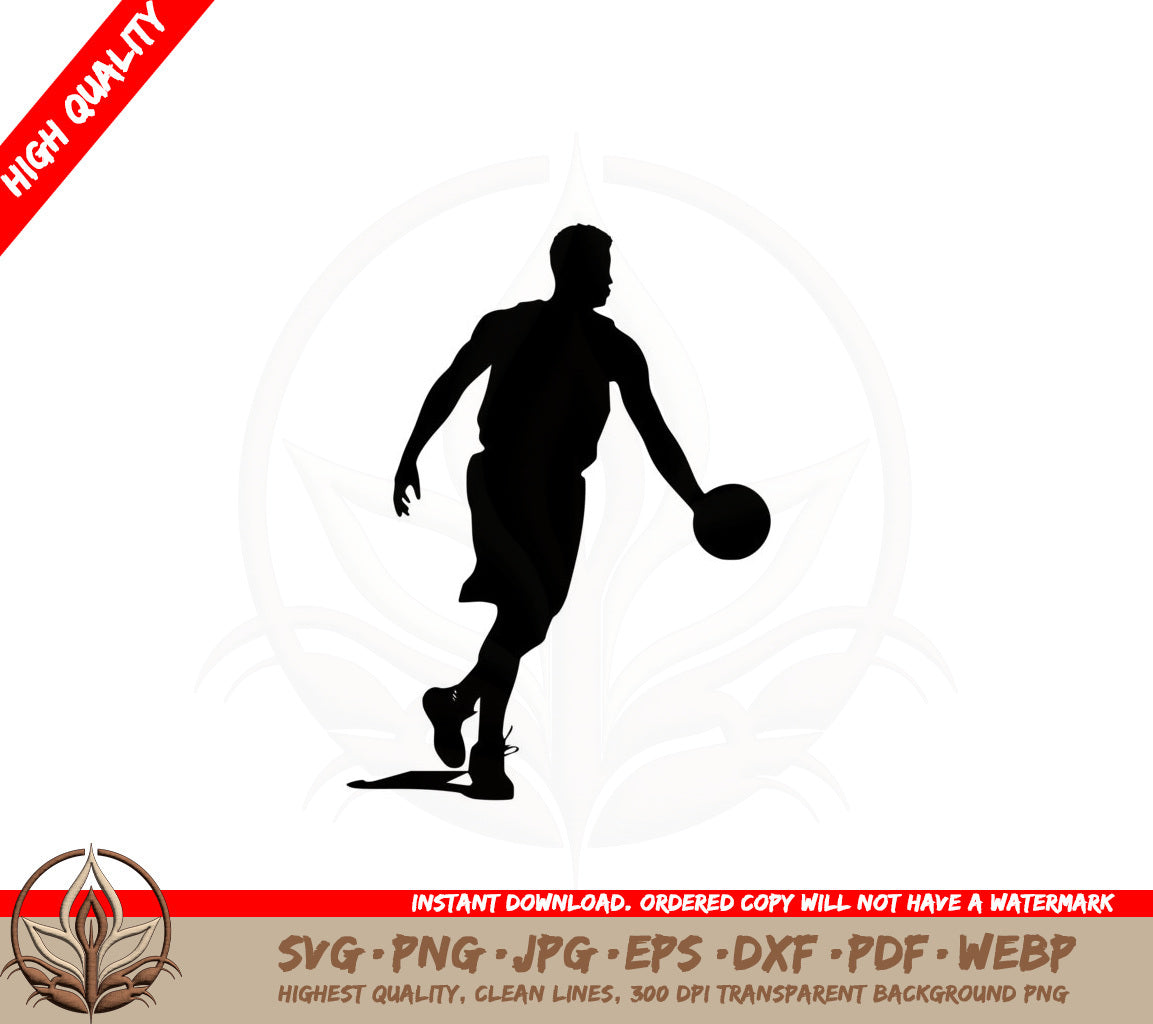 Basketball Fast Break SVG