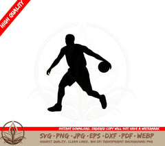 Basketball Play SVG Cut File Basketball Play SVG for Cricut and Silhouette Basketball Play Design Instant Download