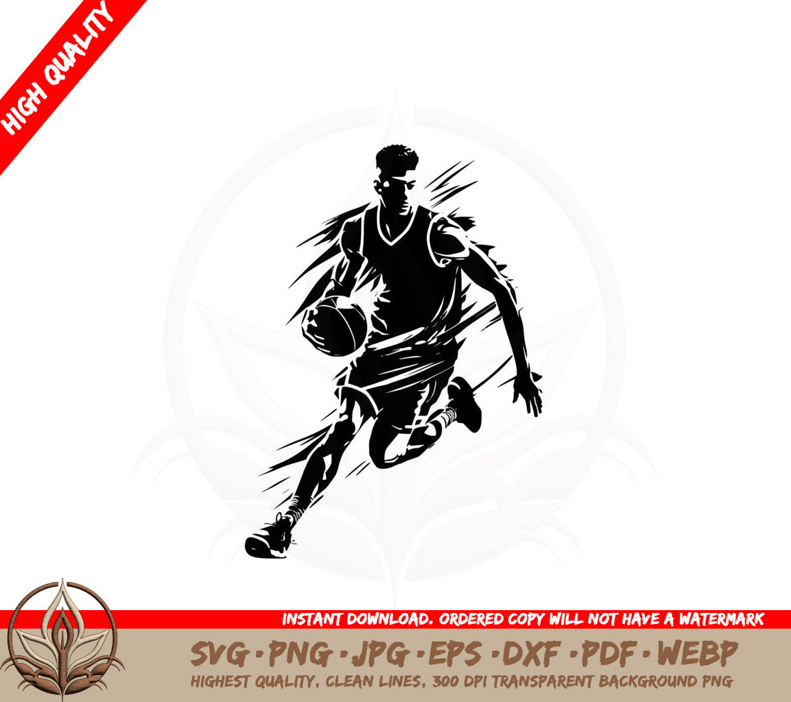 Basketball Point Guard SVG