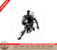 Basketball Point Guard SVG