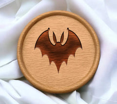 Bat Silhouette SVG - Halloween Design Vector SVG