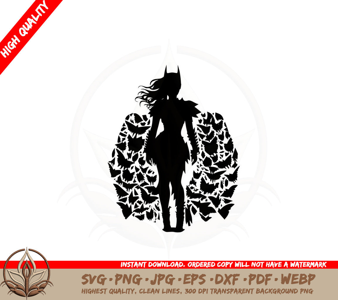 Bat Costume SVG Cut File Digital Download
