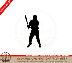 Batter Up SVG Cut File Download
