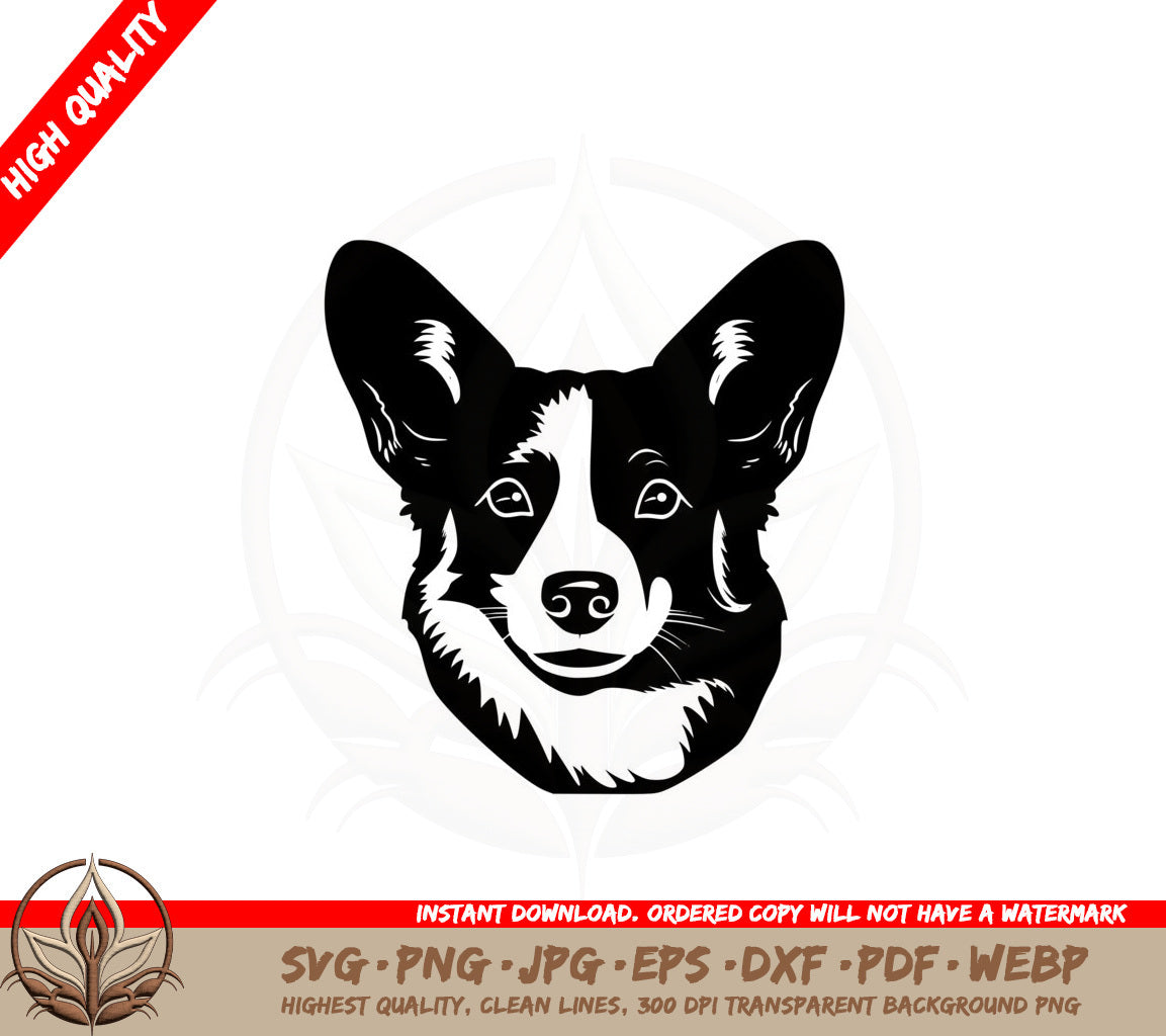 Beaming Corgi Cutie SVG