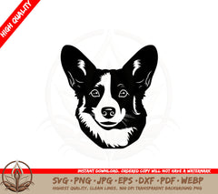 Beaming Corgi Cutie SVG