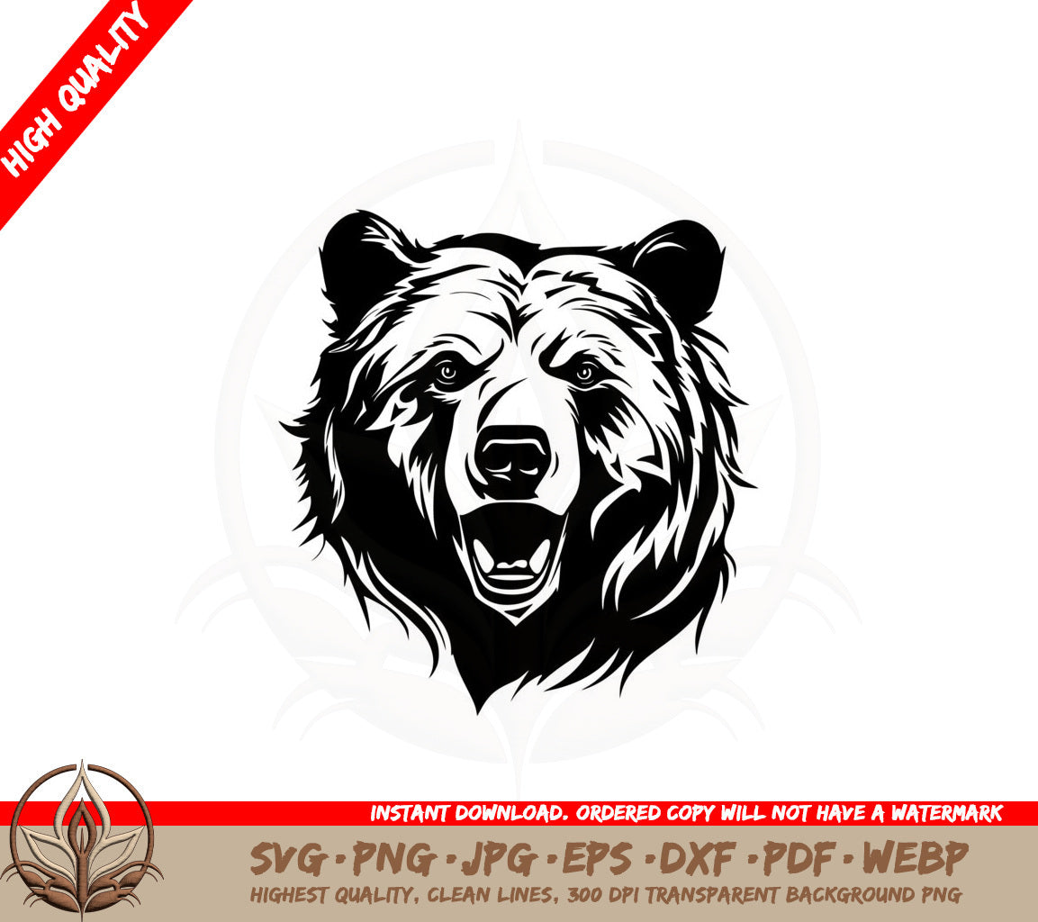 Bear Encounter SVG